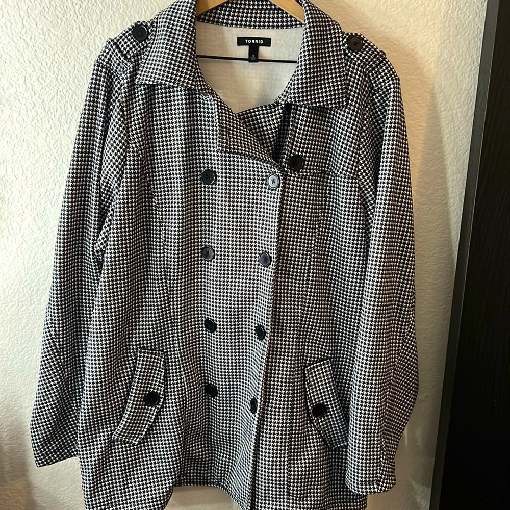 Torrid dress coat